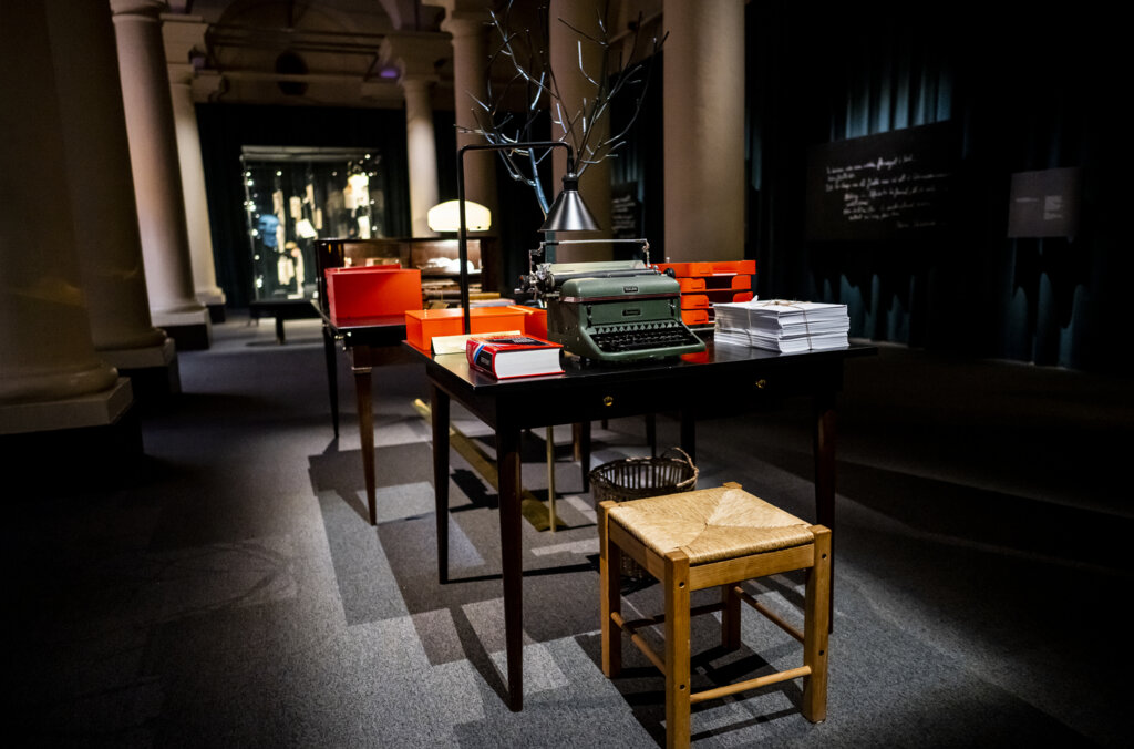"Från idé till Nobelpris" utställningsvy