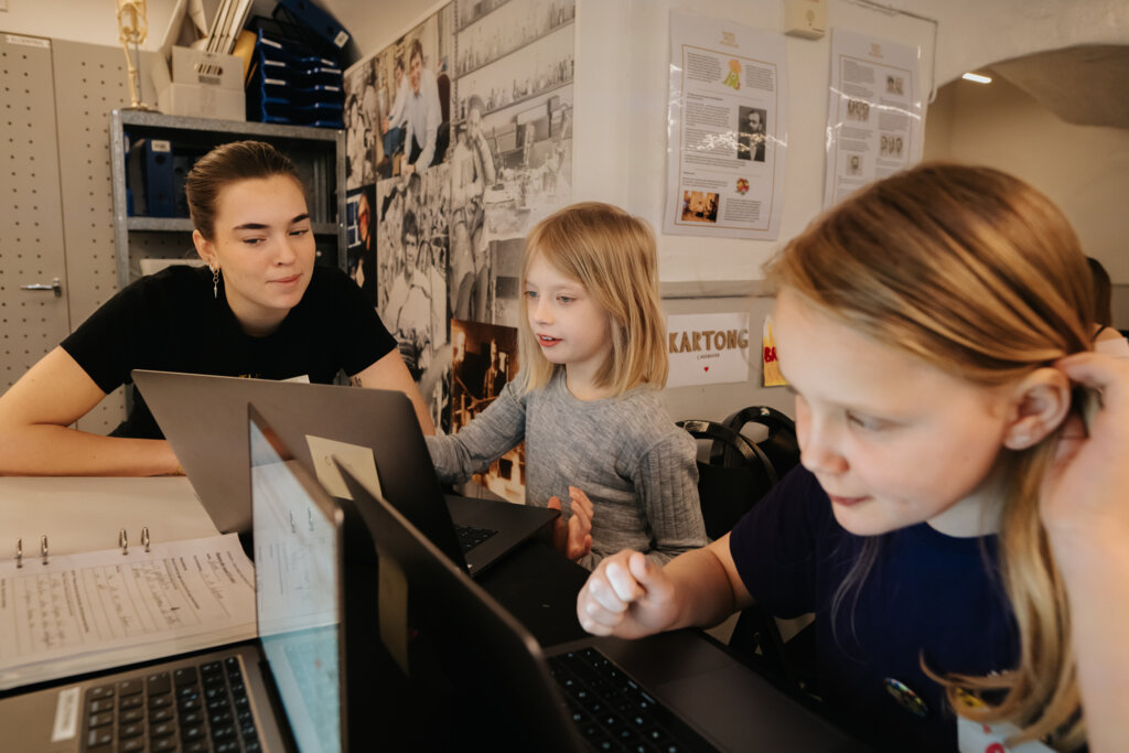 Barn som lär sig saker