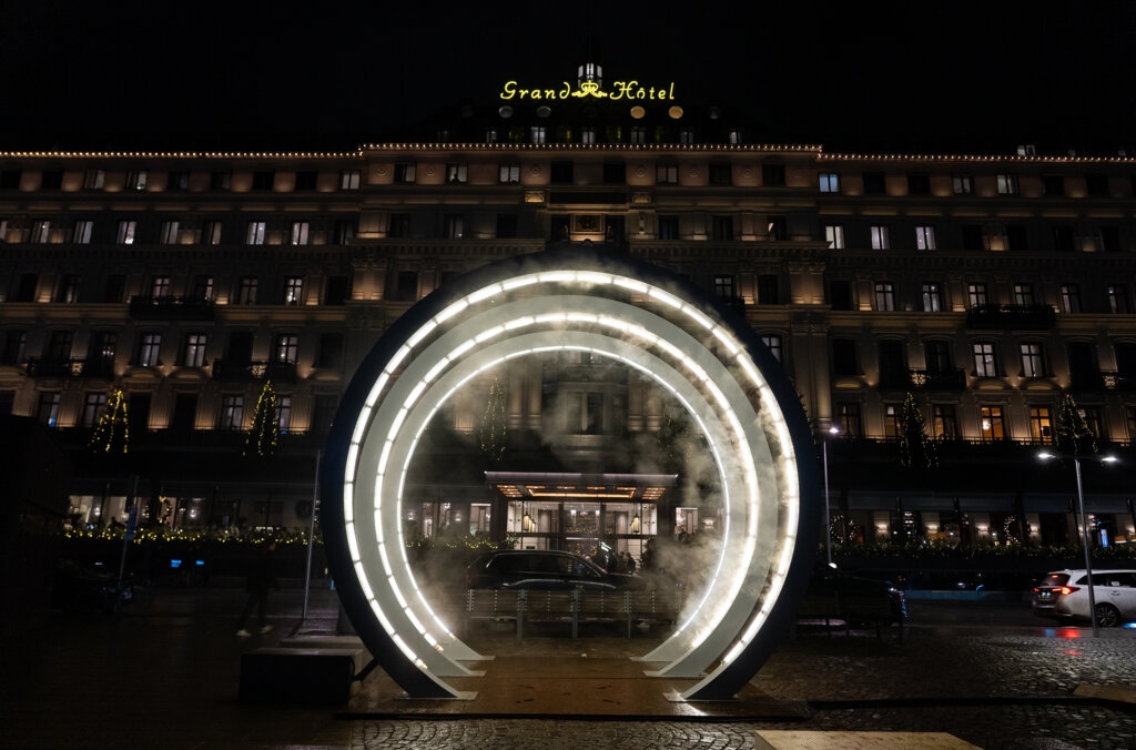 Nobel Week Lights 2024, the artwork Solar Glory
