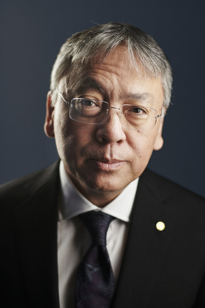 Kazuo Ishiguro official Nobel portrait